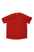 The Under Armour Men's UA Tech 2.0 SS Tee in red features short sleeves, moisture-wicking fabric, and a small chest logo, shown laid flat on a white background.