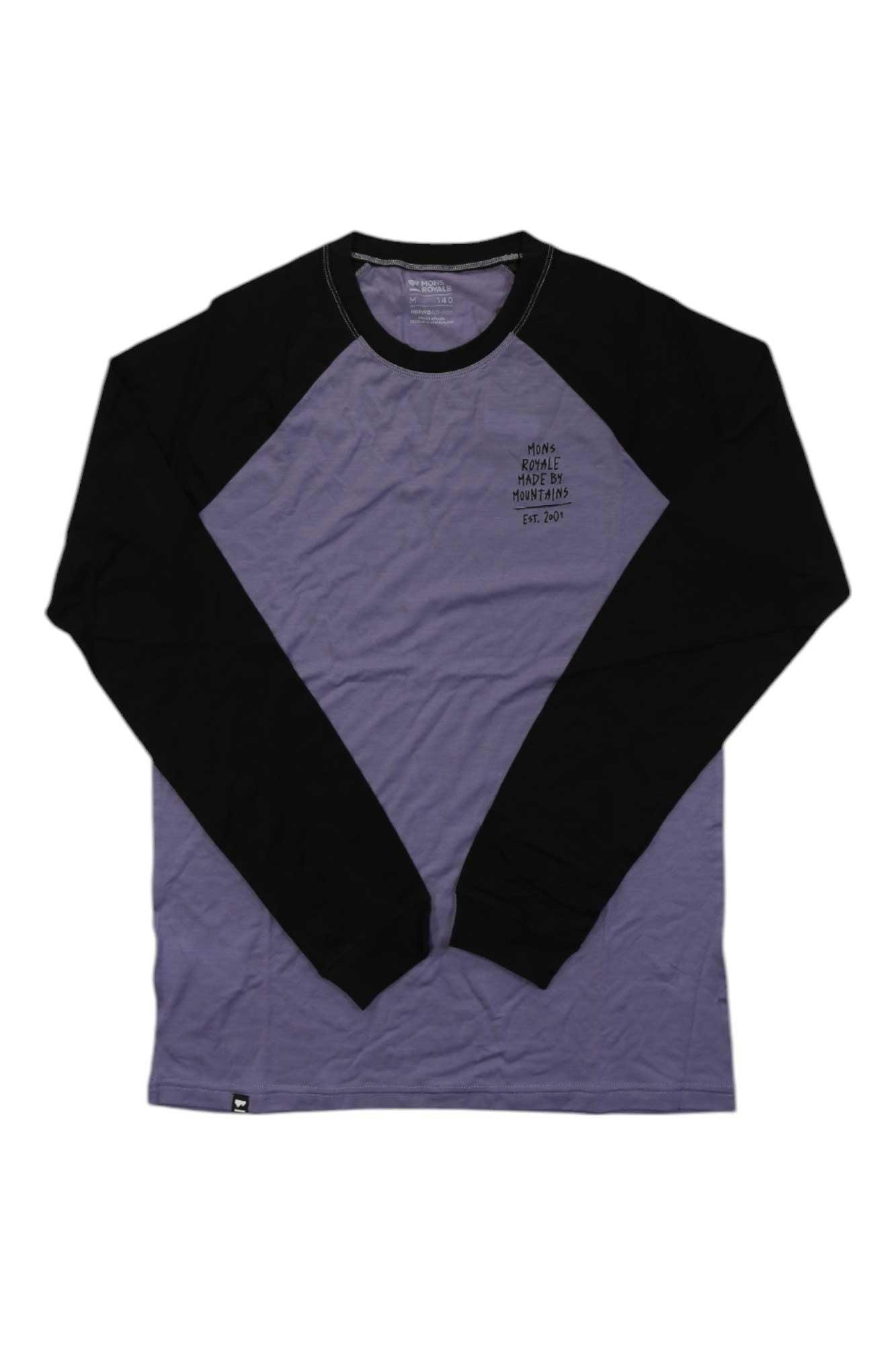 Mons Royale Mens Icon Raglan Top Mons Royale