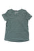 Women’s crew-neck performance T-shirt in heathered slate green with Ortovox logo