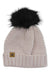 Obermeyer Teen GirlsRiverside Faux Fur Pom Hat Obermeyer