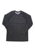 The SAXX Men's Quest Quick Dry Mesh Long Sleeve Crew features a geometric black and gray diamond pattern with moisture-wicking performance, ideal for hiking or active days. Shown laid flat on a white background.