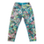 Women's Prana leggings with multicolor tropical leaf print capri length