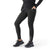 Smartwool women's merino fleece tights, black, side hip pocket detail
