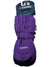 The Gordini Kids Cub Mitt is a pair of purple mittens with a wrist strap, insulated for warmth and packaged with the brand’s name and logo—ideal for keeping kids’ hands cozy all winter.