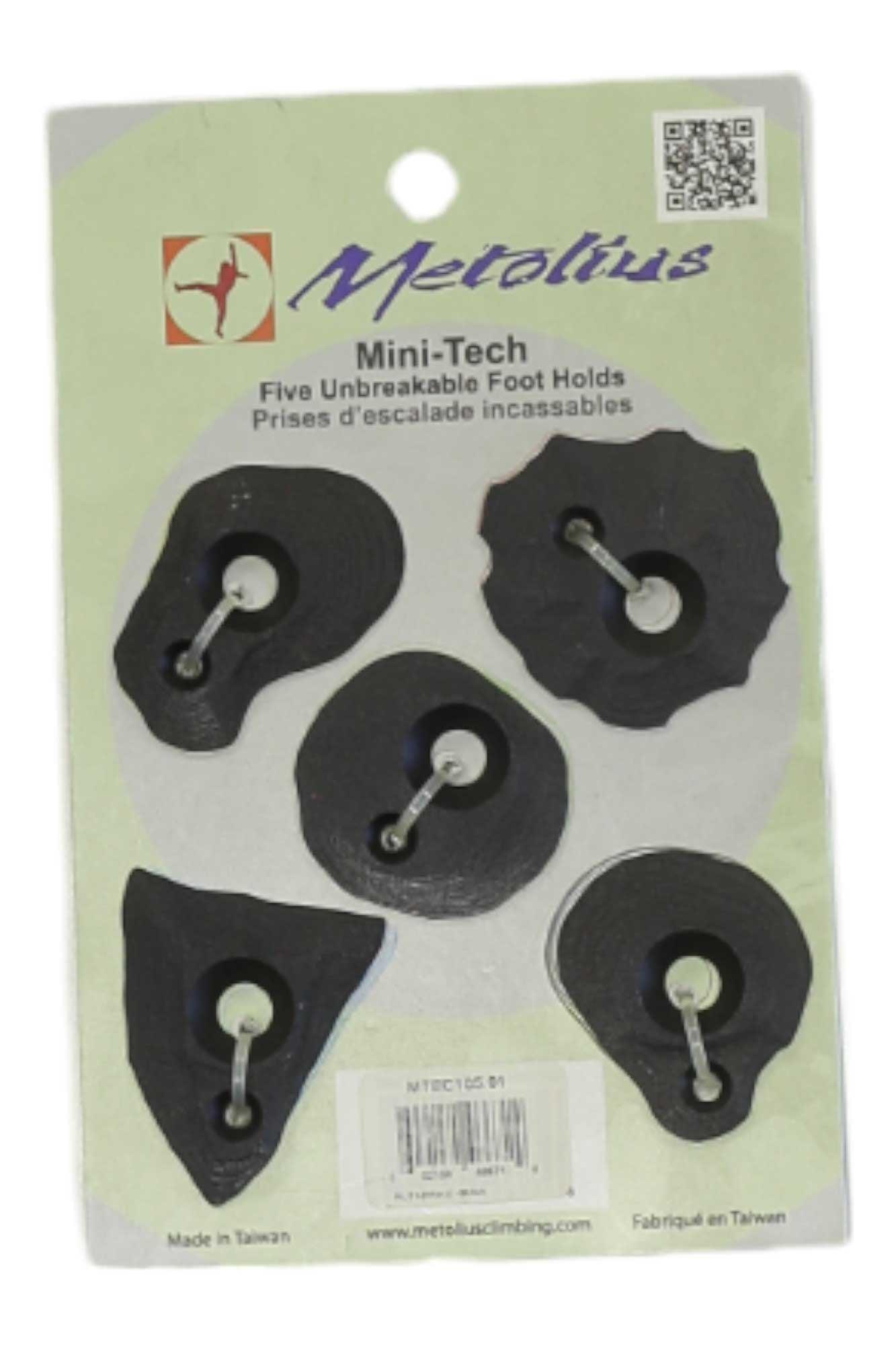 Metolius Mini Tech Foot Holds - 5 Pack Metolius