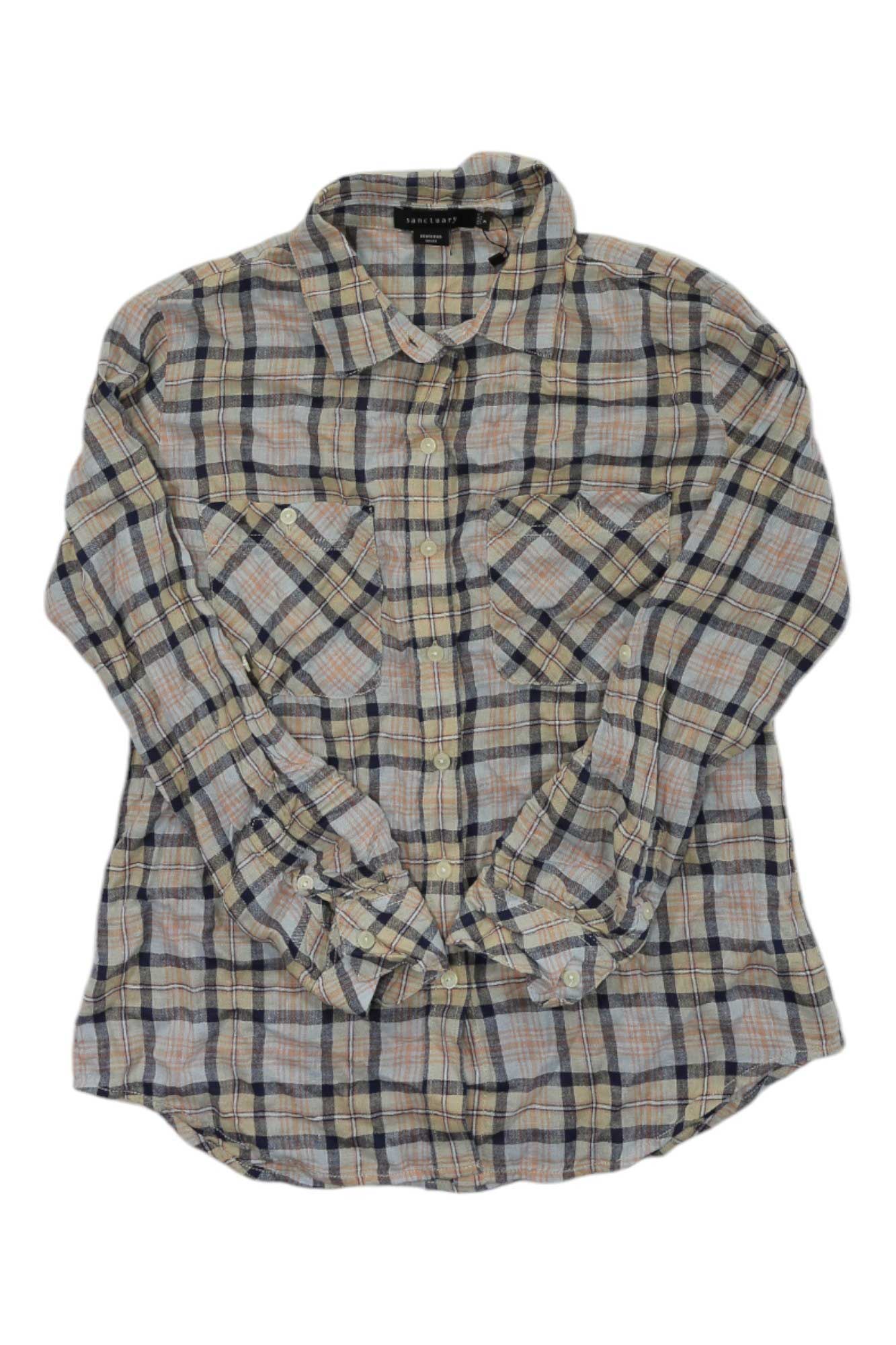 Sanctuary Womens Steady Boyfriend Shirt Sanctuary