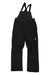 The Burton Mens Snowdial 2L Bib Pant is a black, waterproof bib with adjustable straps, side pockets, and a small white mountain logo on the left leg, shown against a plain white background.