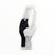 The Mens ASSOS F1 13 S5 Campionissimo Bib Shorts are black and white, sleeveless cycling bib shorts with mesh straps, shown against a plain white background—ideal for high-performance cycling.