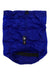 Blue ultra-sil stuff sack with drawstring and front seam detail