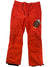 ThirtyTwo men's cargo pants, orange-red with cargo pockets and zip fly