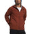 Men's zip-up hoodie with hood, brown, The North Face logo on chest