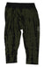 Mons Royale men's 3/4 leggings, olive tie-dye, elastic waistband, mid-calf length