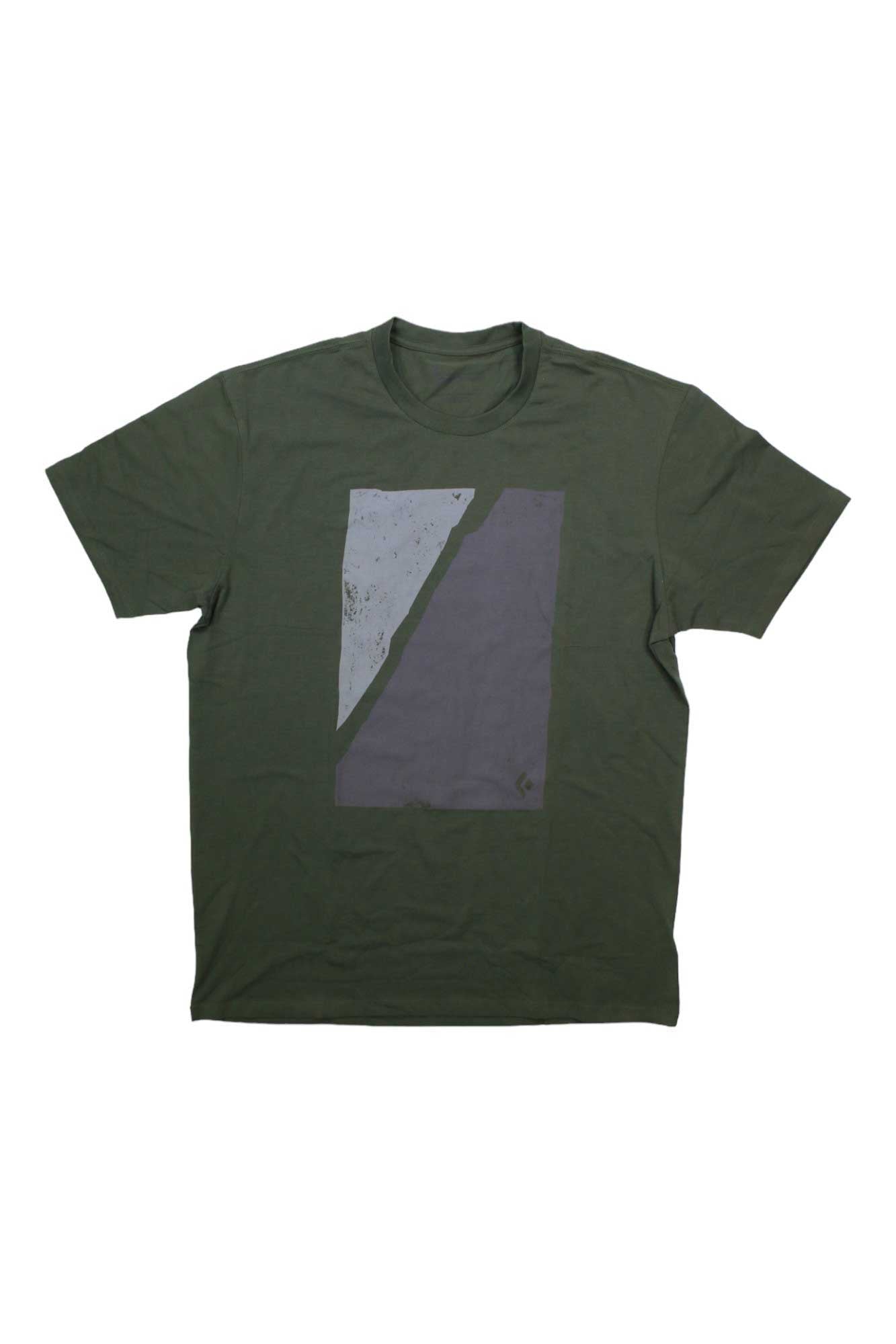 Black Diamond Mens Block Print Mountain Tee Black Diamond