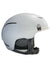 Terra MIPS snow helmet, matte white shell with black liner and chin strap