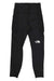 The North Face Womens Movmynt 7/8 Tight, featuring a high waistband, white logo on the left thigh, and made from moisture-wicking material, is shown against a white background.