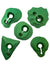 Metolius Mini Tech Foot Holds - 5 Pack Metolius