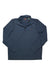 Men's quarter-zip sun defense pullover, dark navy, long sleeves, stand collar