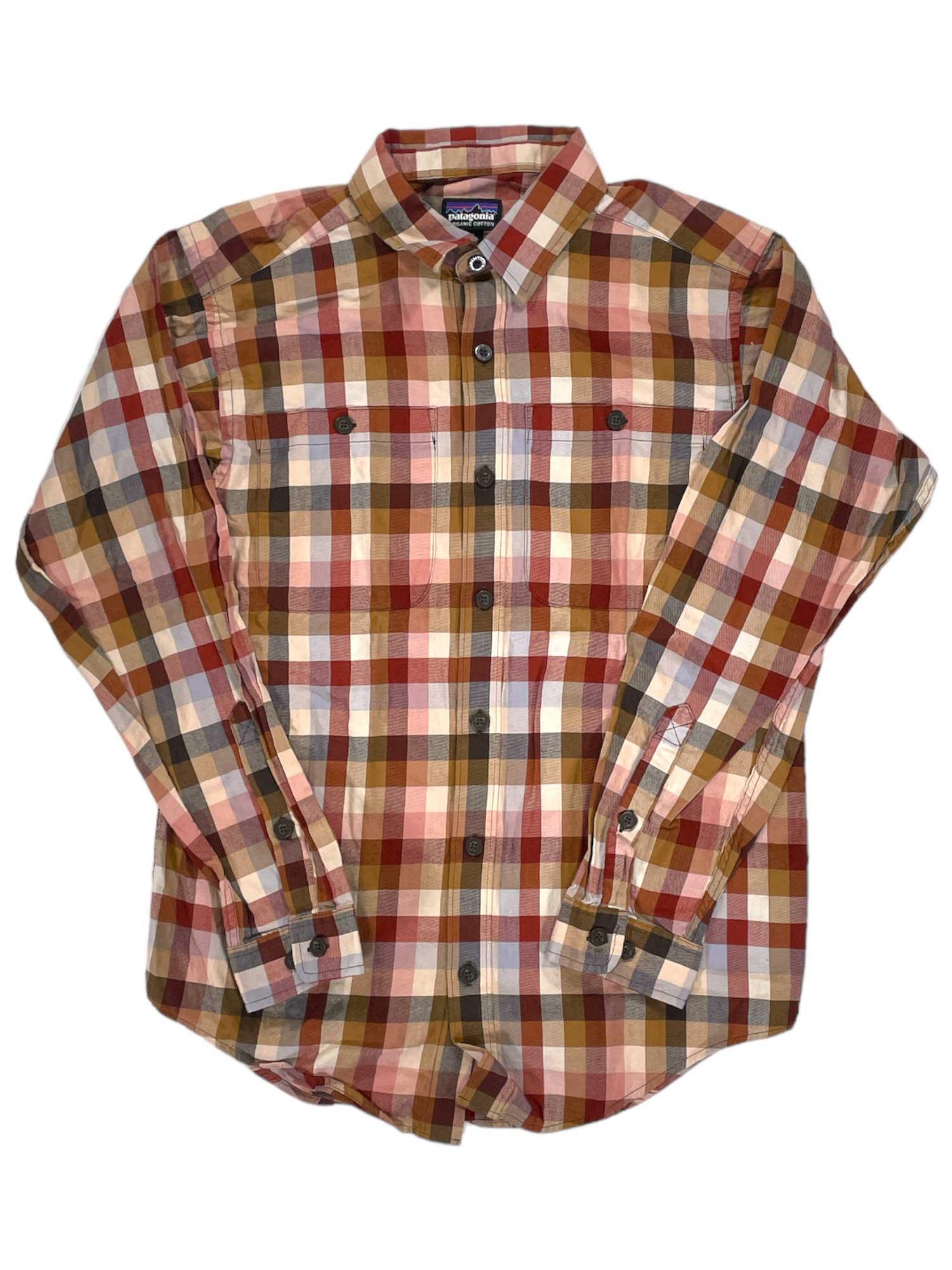 Mens Long-Sleeved Organic Pima Cotton Shirt Patagonia