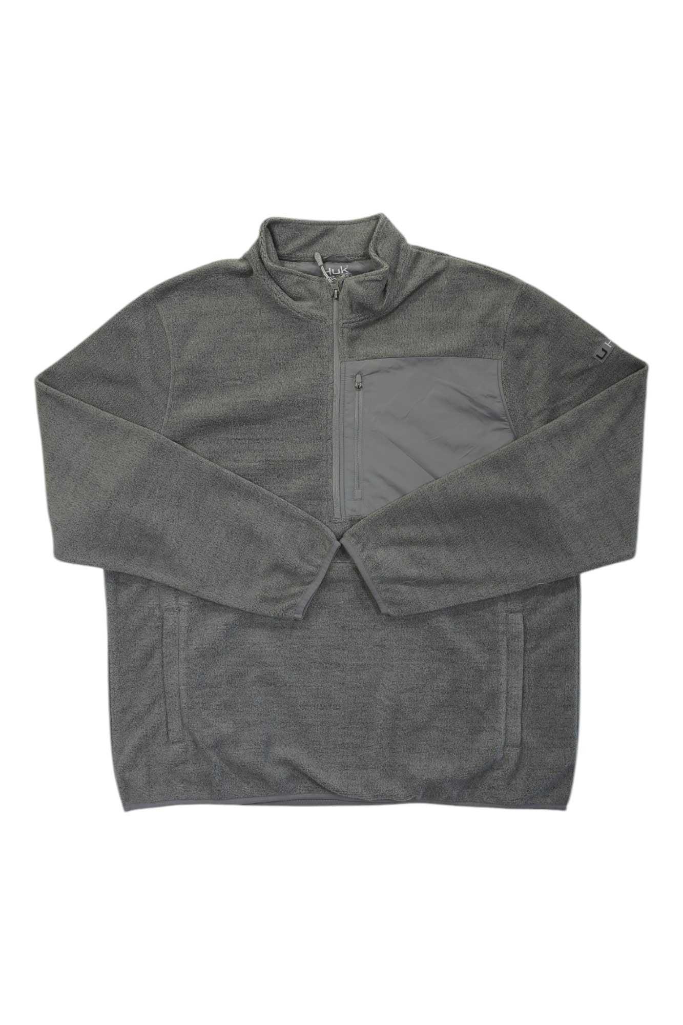 Huk Mens Alaska Fleece Pullover Top Huk
