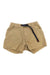 Womens very short chino shorts with elastic waistband and side pockets