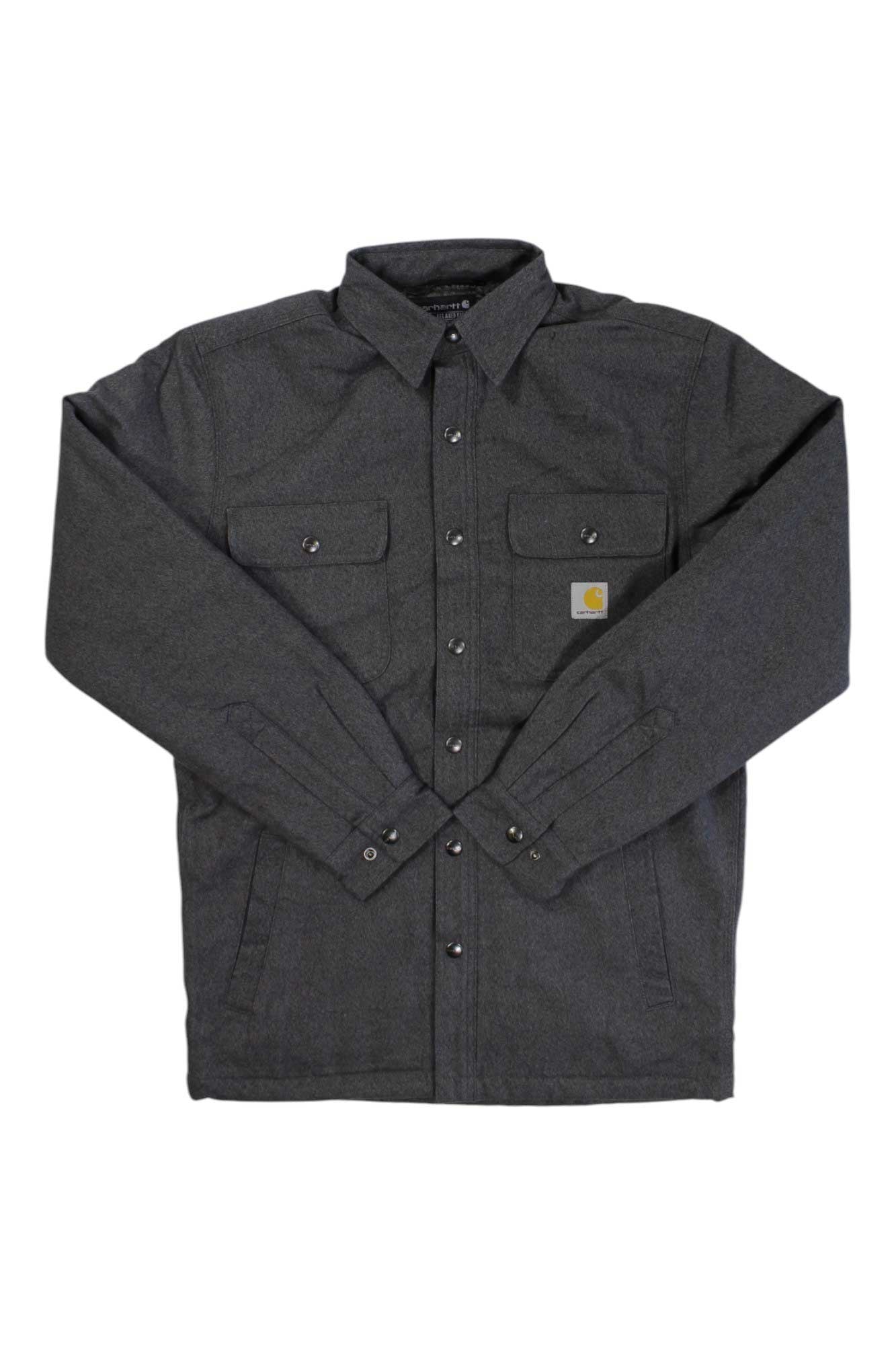 Carhartt Mens Relaxed Fit Flannel Sherpa-Lined Shirt Jac Carhartt