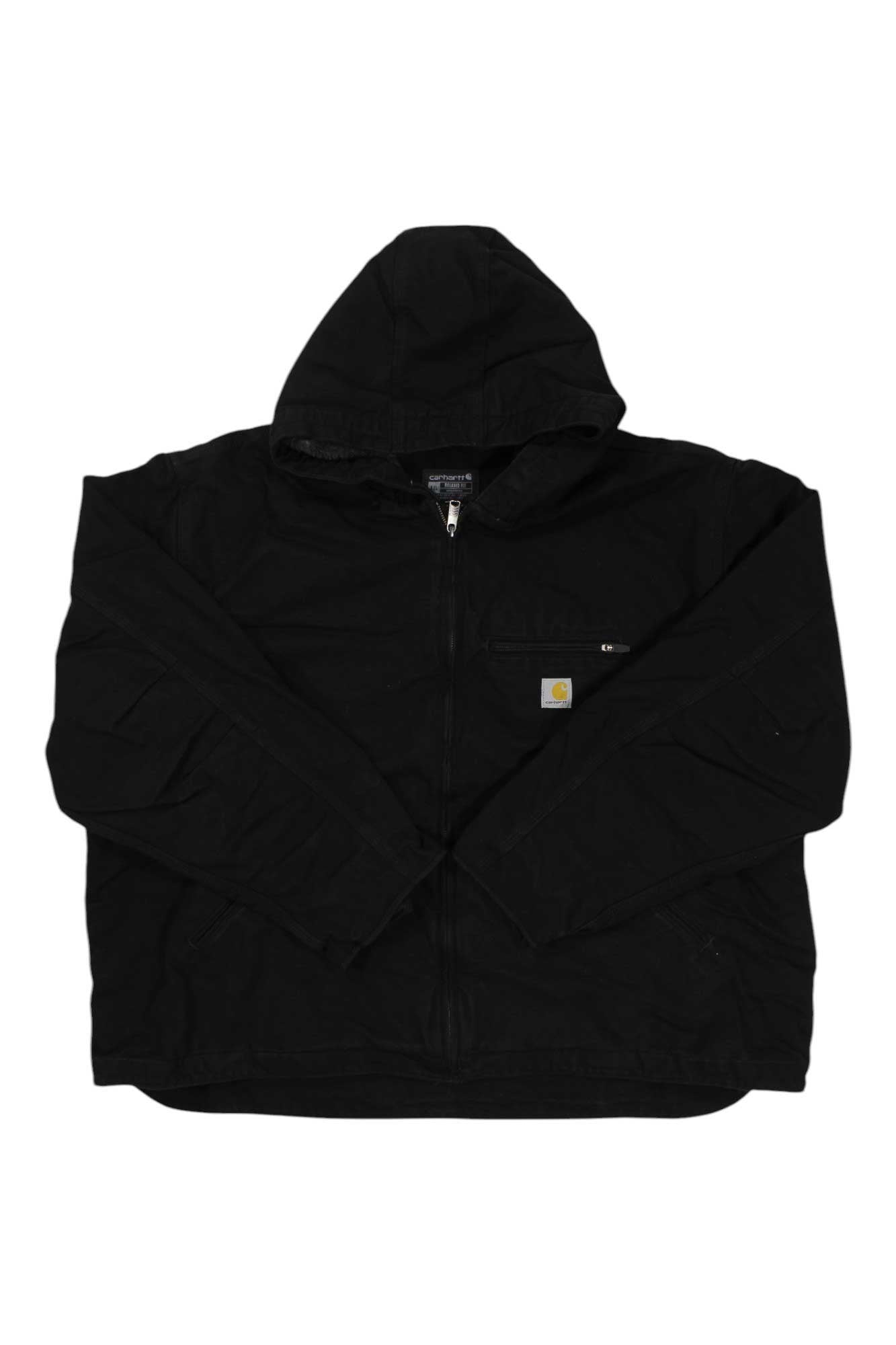 Carhartt Mens Washed Duck Sherpa-Lined Jacket Carhartt