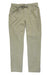 Women's stone hiking pants with elastic waistband and front zip