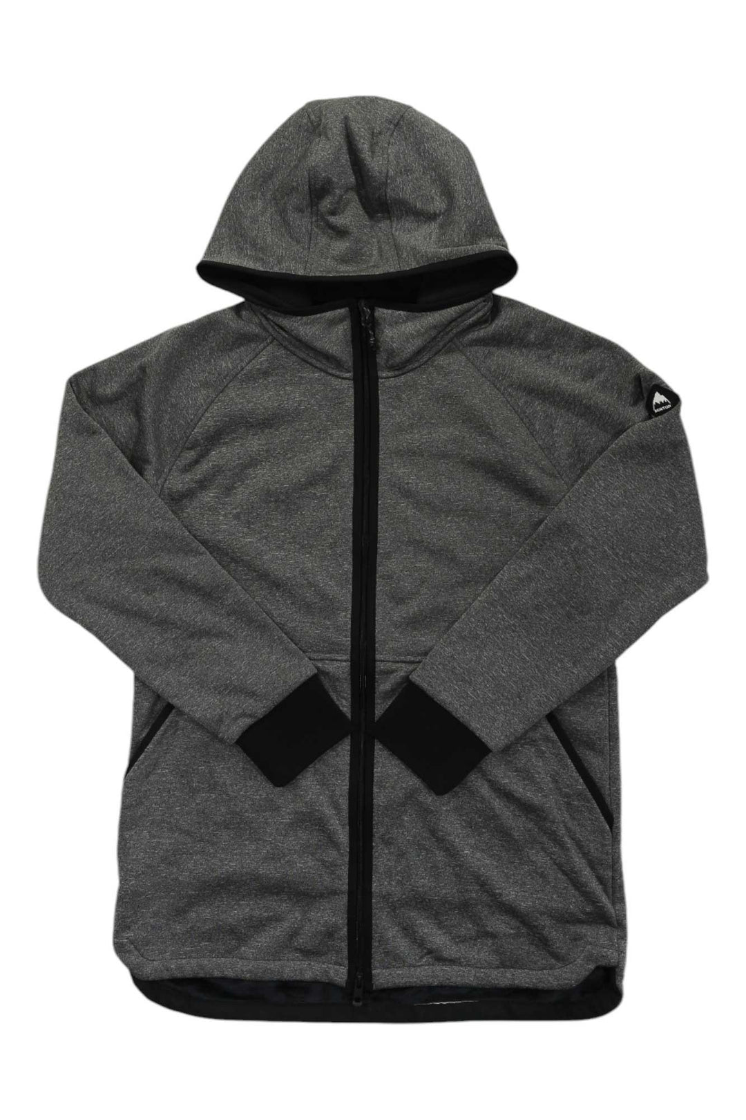 Burton Womens Size M Minxy Full Zip Hooded Knit Fleece Jacket in Blue Burton Womens Size M Minxy Full Zip Hooded Knit Fleece Jacket in Blue