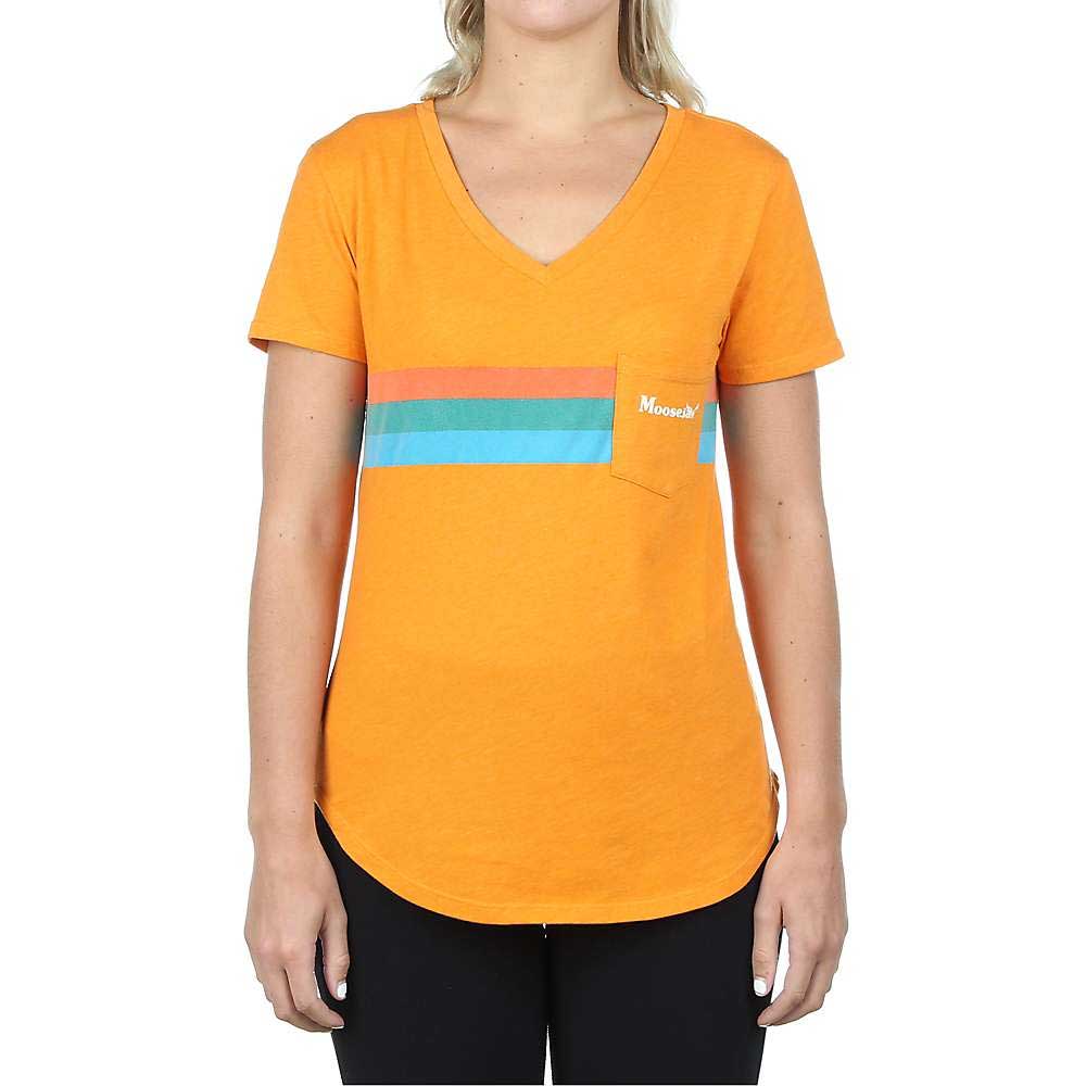 Moosejaw Womens Peak Original Flowy V-Neck SS Pocket Tee Moosejaw