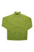 A Marmot Mens Leconte Fleece 1/2 Zip Top in light green, with a high collar, front pocket, and technical grid fleece fabric, is laid flat on a white background.