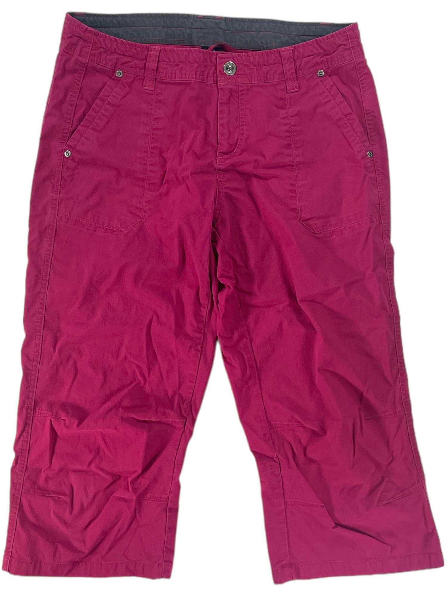 Womens Flower Embroidered Cropped Hiking Pants Kuhl