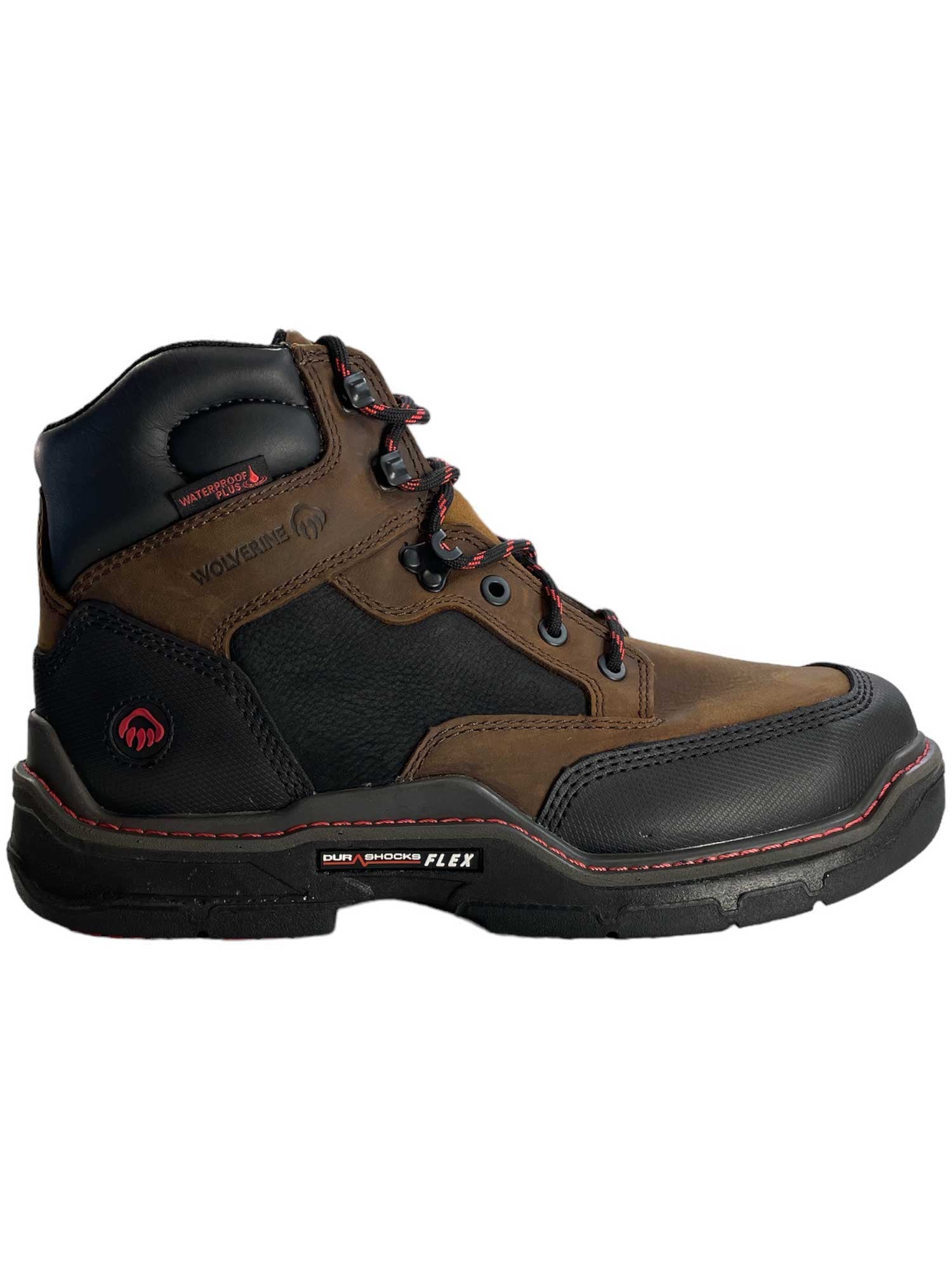 Wolverine Mens Raider Durashocks Heavy Duty 6 Inch Boot - Composite Toe Wolverine