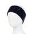 Moosejaw Trailcraft earband, dark navy knit with small logo patch