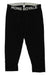 Mons Royale men's 3/4 leggings, black, elastic waistband, mid-calf length