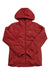 Women’s Falketind Thermo 60 hood jacket, dark red with full-length zipper