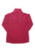 The Outdoor Research Womens Echo Quarter Zip Top is a magenta, long-sleeve hiking shirt with a mock neck, front half-zip closure, and quick-drying fabric, displayed flat on a white background.