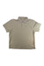 Men's sandbar pique polo with collared neckline, short sleeves, button placket, chest logo