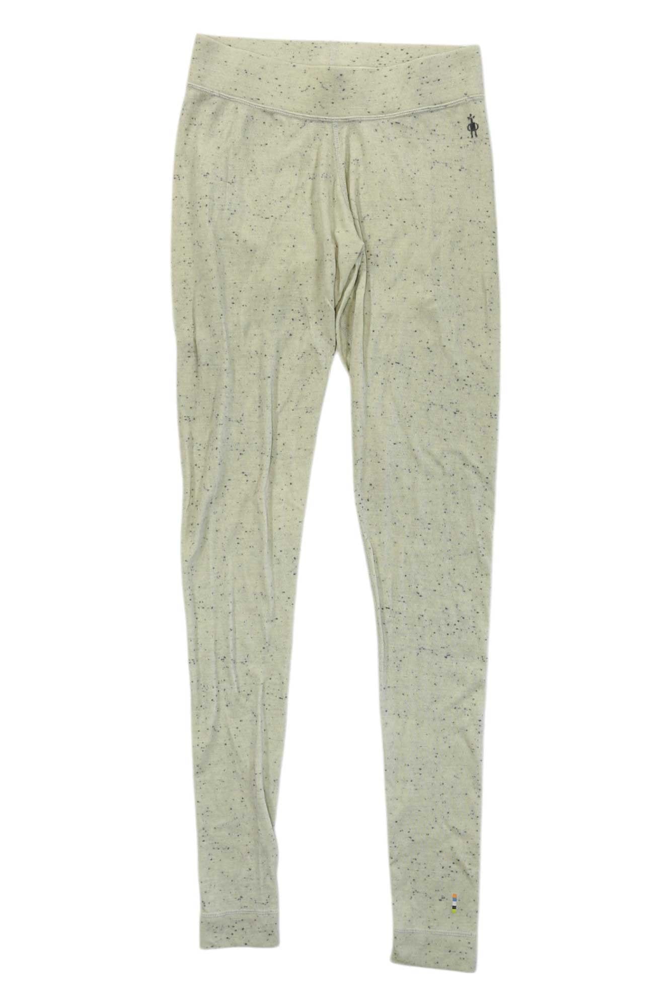 Smartwool women's Merino 250 baselayer bottoms, cream heather, full-length