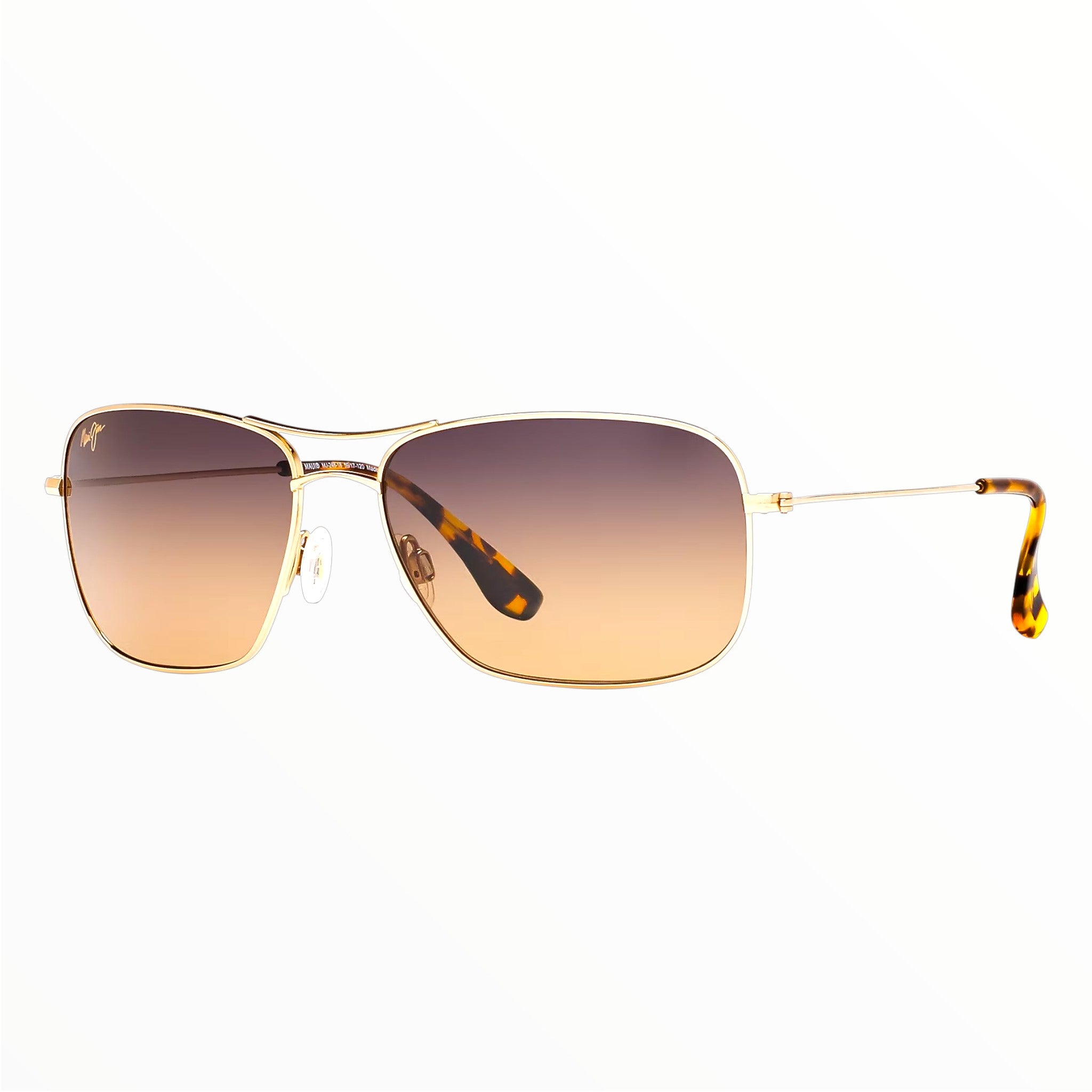 Maui Jim Wiki Wiki polarized sunglasses, gold frame and bronze gradient lenses
