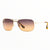 Maui Jim Wiki Wiki polarized sunglasses, gold frame and bronze gradient lenses