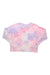 Roxy Sunshine Spirit long-sleeve top, pink and purple tie-dye with chest pocket