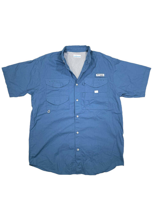 Mens PFG Bahama Short Sleeve Shirt Columbia