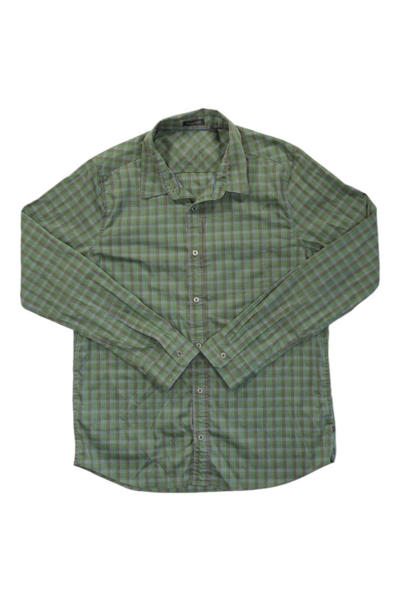 Toad & Co Mens Panorama Plaid Long Sleeve Button Up Top Toad & Co