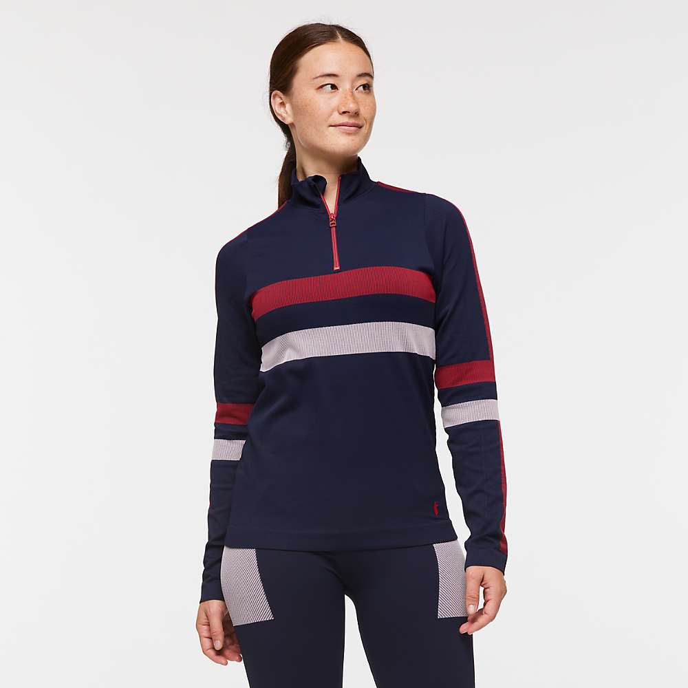 Cotopaxi Women's Debajo Seamless Baselayer Quarter-Zip Top Cotopaxi