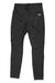 The Kari Traa Womens Julie High Waist Tight is a pair of black tights for trail running, with quick-drying fabric, a small white logo on the left hip, and shown on a white background.