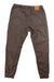 Men's DU/ER no-sweat jogger pants, brown, drawstring waist, tapered ankle cuffs
