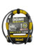 OnGuard PitBull mini DT lock with coiled cable and yellow accents