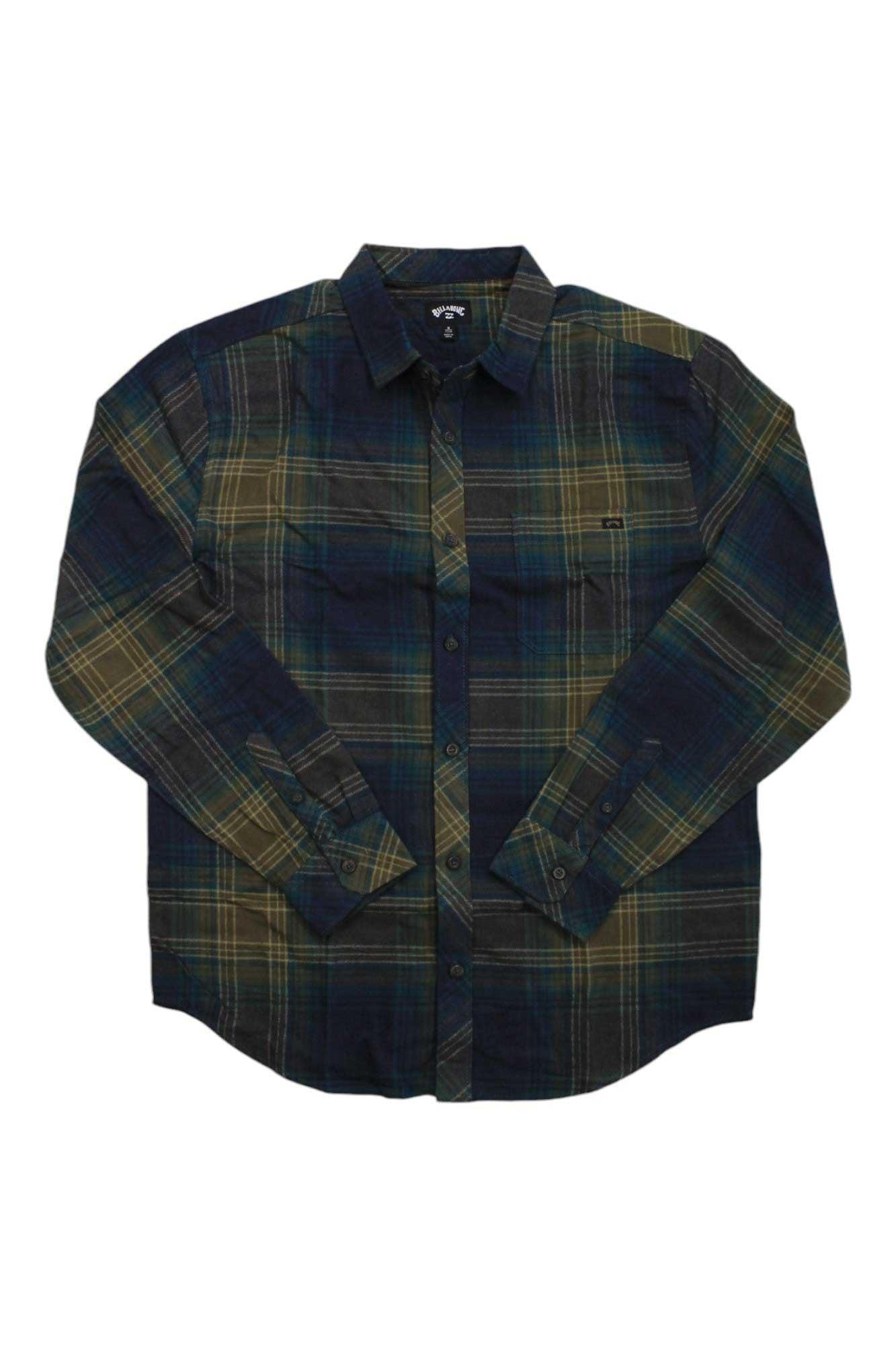 Billabong Mens Coastline Flannel Shirt Billabong