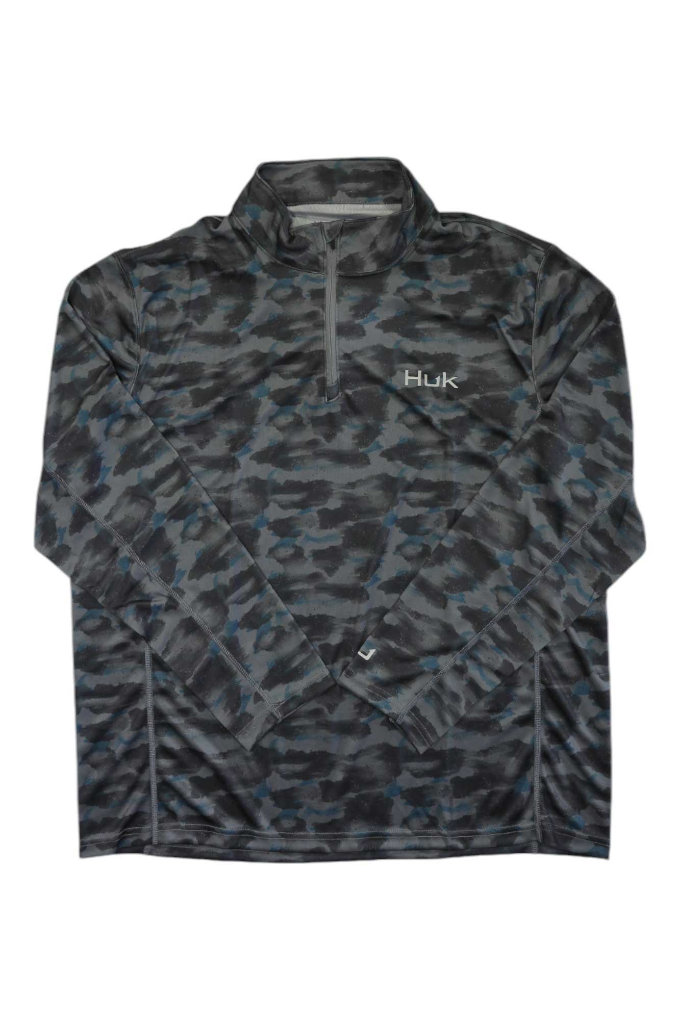 Huk Mens Camden Coldfront 1/4 Zip Top Huk