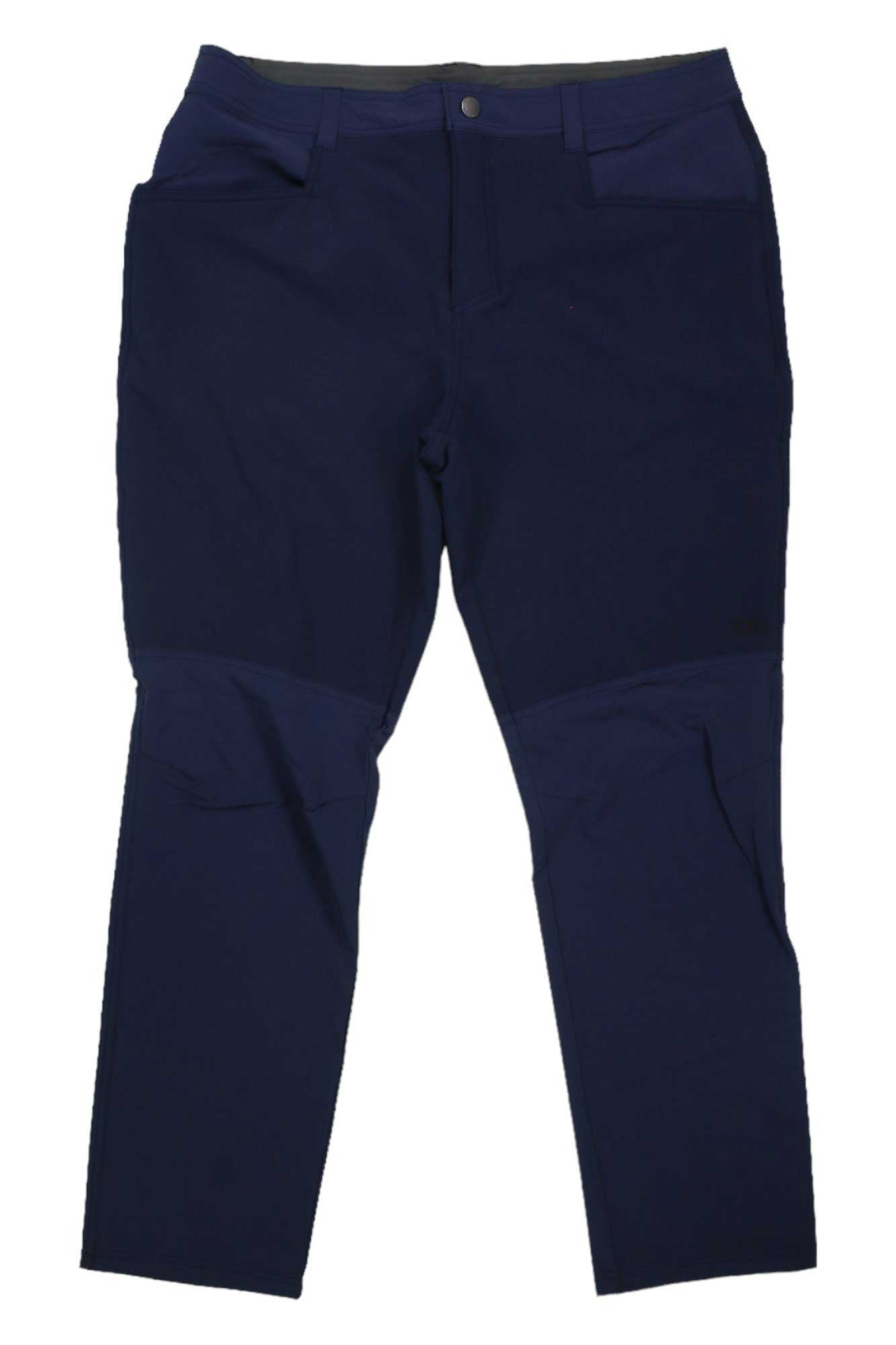 Men's Methow pants in navy blue with button waist and side pockets